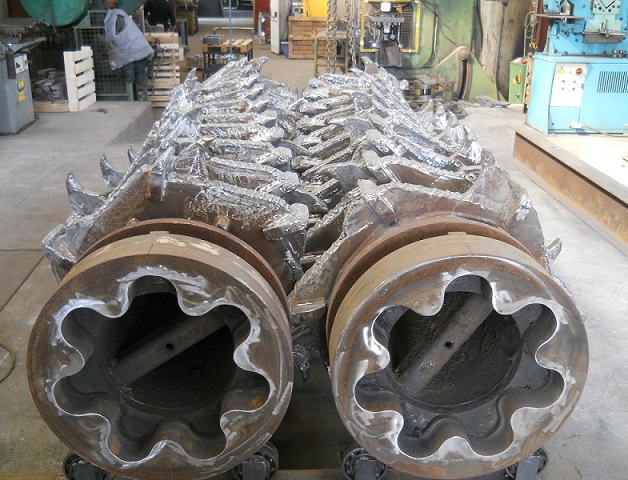 Precollaudo rotori in officina